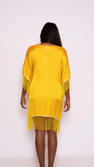 MariGold Silk Kaftan